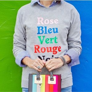 J.Crew French Color Sweatshirt